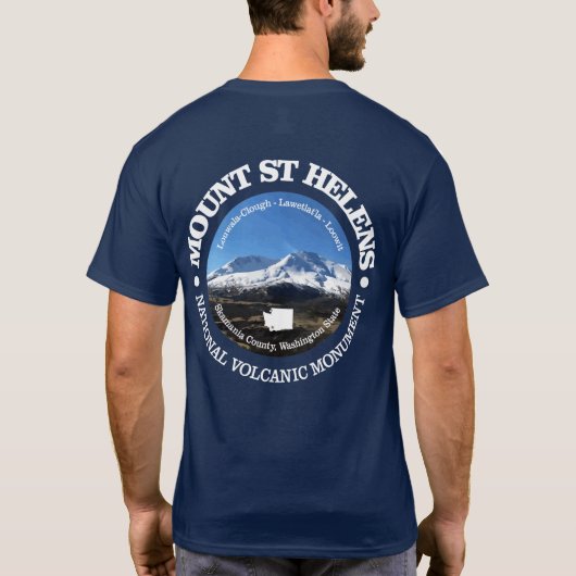 St Helens monteren T-shirt (Achterkant)