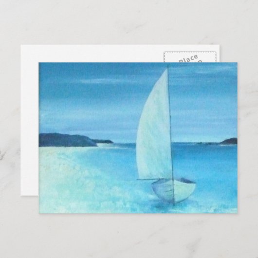 St Helens Pool, Scilly-eilanden, Cornwall Briefkaart (Voorkant / Achterkant)