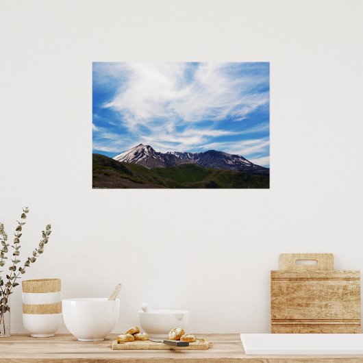 St. Helens Poster (Keuken)