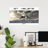St. Helens Poster (Thuiskantoor)