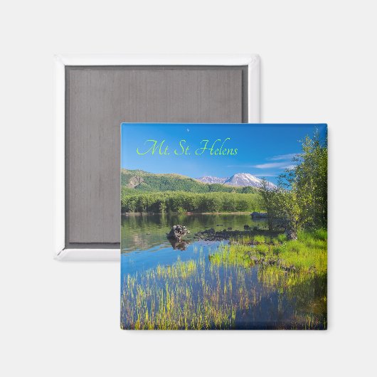 St. Helens van Coldwater Lake Magneet (Voorkant / Achterkant)