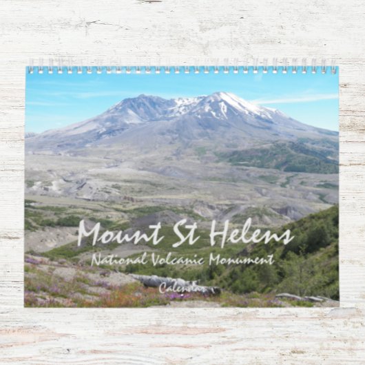 St Helens Volcano Photographic Agenda monteren Kalender