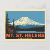 St. Helens Washington Briefkaart (Voorkant)