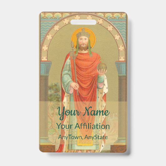 St. Hendrik II, Keizer (BBS 10; Stijl 1) Badge (Voorzijde)