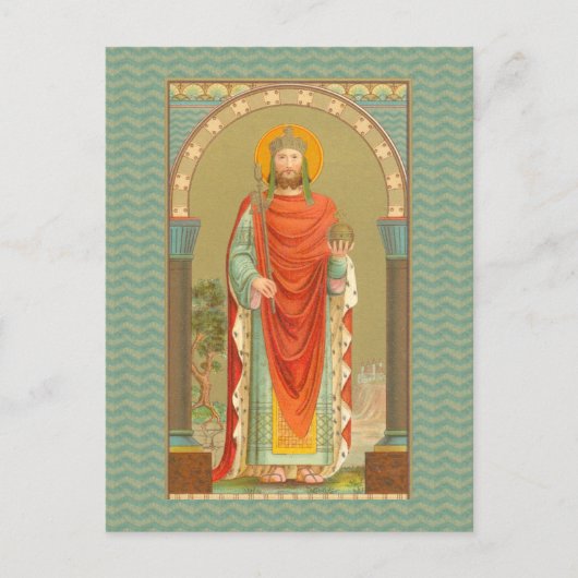 St. Henry II, keizer (BBS 10) Briefkaart (Voorkant)