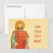 St. Henry II, keizer (BBS 10) Briefkaart (Voorkant / Achterkant)