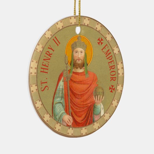 St. Henry II, keizer (BBS 10) Keramisch Ornament (Rechts)