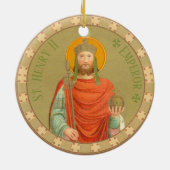 St. Henry II, keizer (BBS 10) Keramisch Ornament (Achterkant)