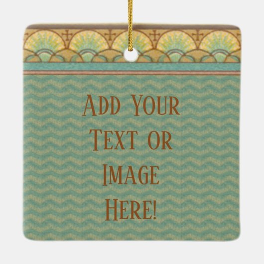 St. Henry II, keizer (BBS 10) Keramisch Ornament (Achterkant)