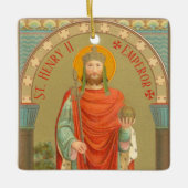 St. Henry II, keizer (BBS 10) Keramisch Ornament (Voorkant)