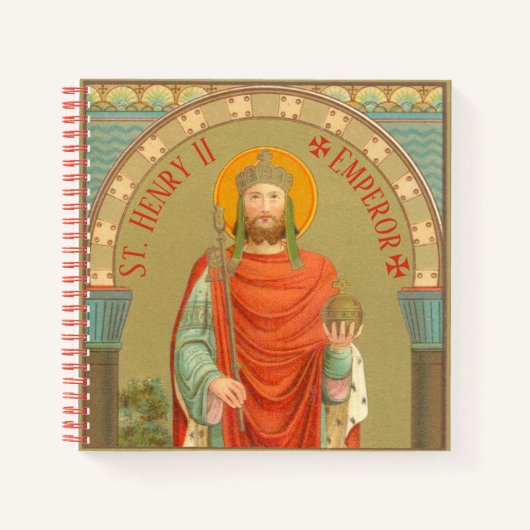 St. Henry II, keizer (BBS 10) Notitieboek (Voorkant)