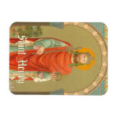 St. Henry II, keizer (BBS 10), rechthoekige Flexi Magneet (Horizontaal)