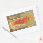 St. Henry II, keizer (BBS 10) Rechthoekige Sticker (Envelop)