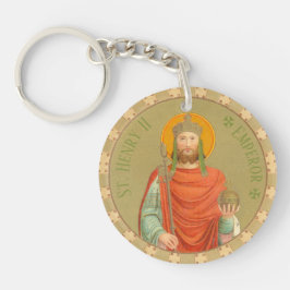 St. Henry II, keizer (BBS 10) Round Sleutelhanger