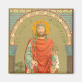 St. Henry II, keizer (BBS 10) Square Magneet (Voorkant)