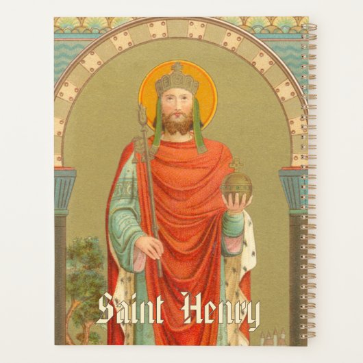 St. Henry II, Keizer (BBS 10) Standaard Planner (Achterkant)