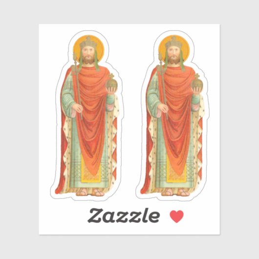 St. Henry II, keizer (BBS 10) Sticker (Vel)