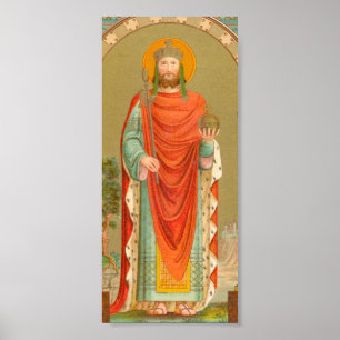 St. Henry II, keizer (BBS 10; stijl 4) Poster