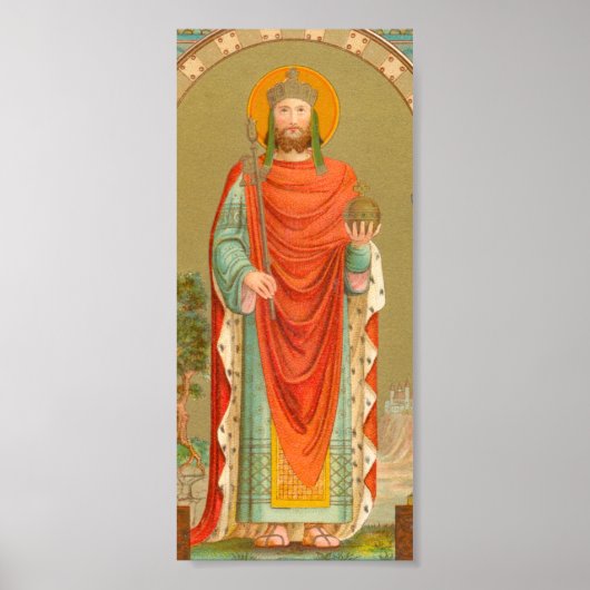St. Henry II, keizer (BBS 10; stijl 4) Poster (Voorkant)