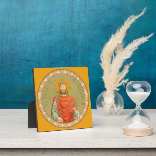 St Henry II, keizer (BBS 10; Style 1) 5,25 inch x5 Fotoplaat (Insitu)