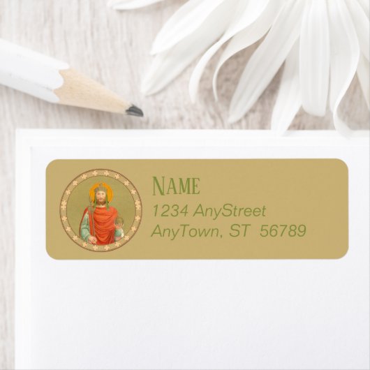 St. Henry II, keizer (BBS 10; Style 1) Etiket (Insitu)