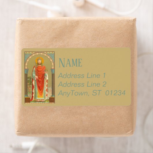 St. Henry II, keizer (BBS 10; Style 4) Etiket (Insitu)