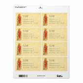 St. Henry II, keizer (BBS 10; Style 5) Etiket (Full Sheet)