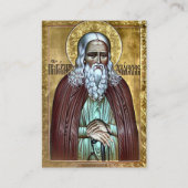 St. Herman van Alaska Gebed Kaart Plaatskaartje (Voorkant)