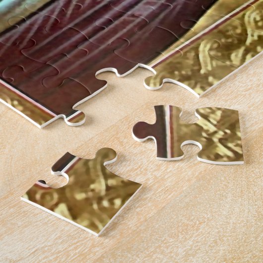 St. Herman van Alaska Orthodox Christelijk Icoon Legpuzzel (Zijkant)