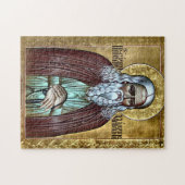 St. Herman van Alaska Orthodox Christelijk Icoon Legpuzzel (Horizontaal)