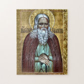 St. Herman van Alaska Orthodox Christelijk Icoon Legpuzzel (Verticaal)