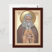 St. Herman van de Alaska Prayer Card Briefkaart (Voorkant / Achterkant)