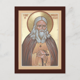 St. Herman van de Alaska Prayer Card Briefkaart