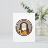 St. Hilda of Whitby Briefkaart (Staand voorkant)