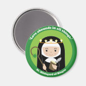 St. Hildegard Magneet (Voorkant / Achterkant)