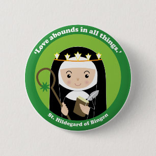 St. Hildegard Ronde Button 5,7 Cm