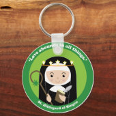 St. Hildegard Sleutelhanger (Voorkant)