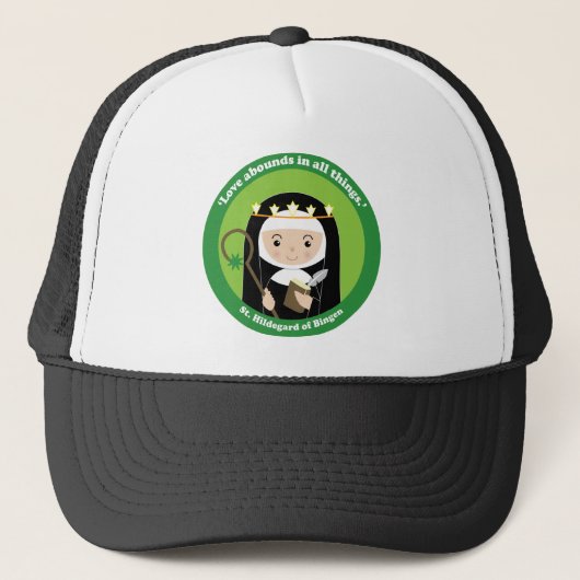 St. Hildegard Trucker Pet (Voorkant)