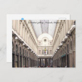 St. Hubert Gallery ~ Brussel, België Briefkaart (Voorkant / Achterkant)