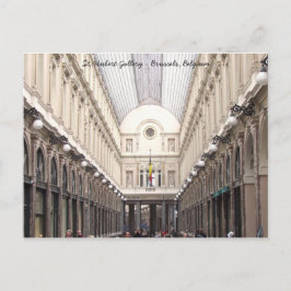 St. Hubert Gallery ~ Brussel, België Briefkaart