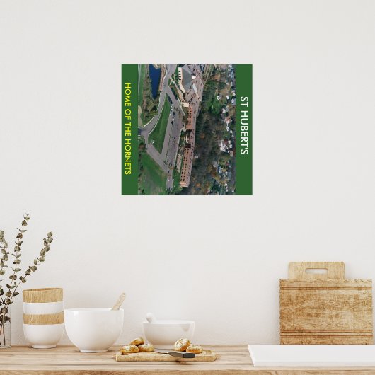 ST HUBERT POSTER (Keuken)