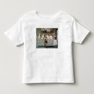 St. Hugh of Cluny (1024-1109) in de fabriek van Kinder Shirts
