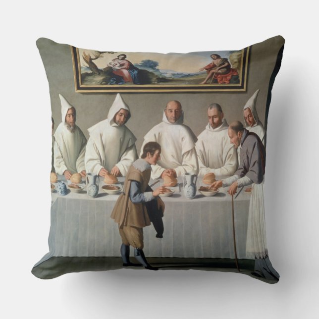 St. Hugh of Cluny (1024-1109) in de fabriek van Kussen (Voorkant)