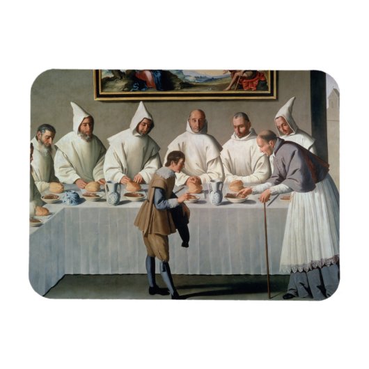 St. Hugh of Cluny (1024-1109) in de fabriek van Magneet (Horizontaal)