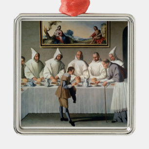 St. Hugh of Cluny (1024-1109) in de fabriek van Metalen Ornament