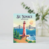 St. Ignace VS Briefkaart (Staand voorkant)