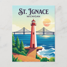 St. Ignace VS Briefkaart