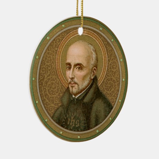 St. Ignatius Loyola (BK 050; Abbrev. Latijnse Mott Keramisch Ornament (Rechts)