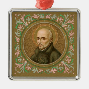 St. Ignatius Loyola (BK 050) Metalen Ornament