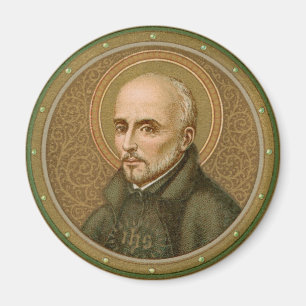 St. Ignatius Loyola (BK 050) Rond Magneet